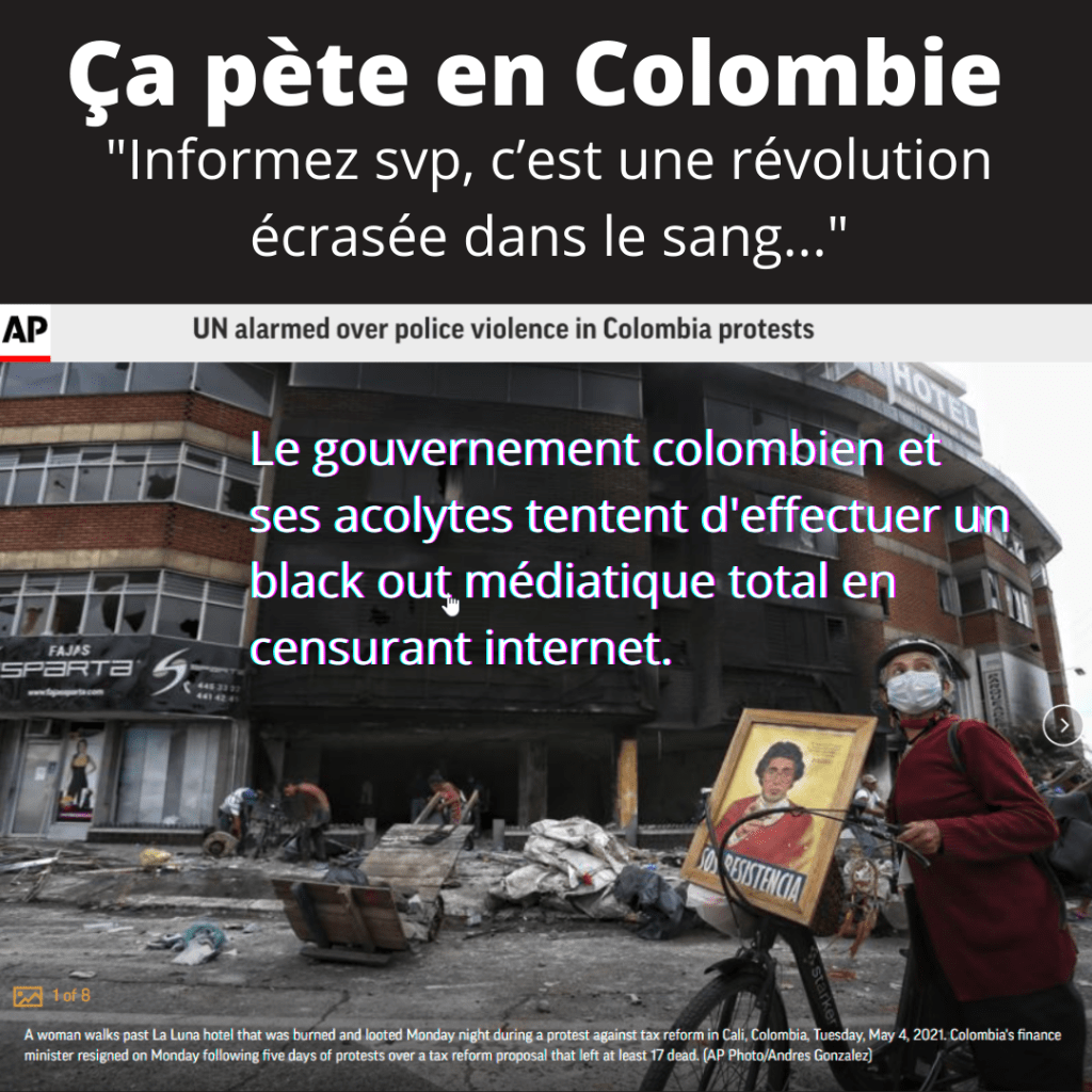 La Colombie à feu et à&nbsp;sang